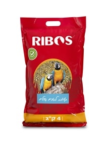 תערובת לג'אקו ותוכים גדולים