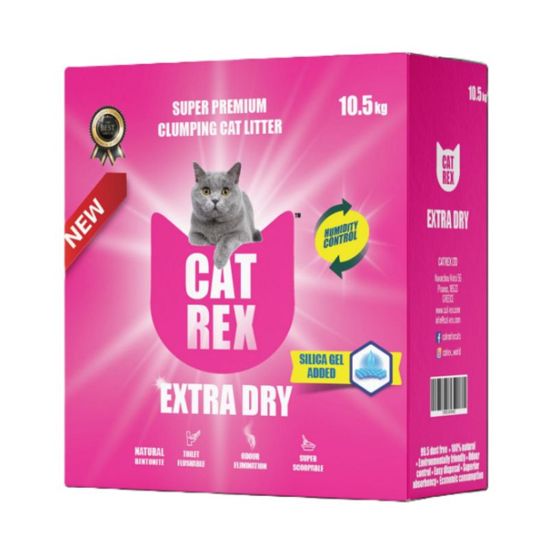 חול CAT REX אקסטרה דריי 10.5 קג