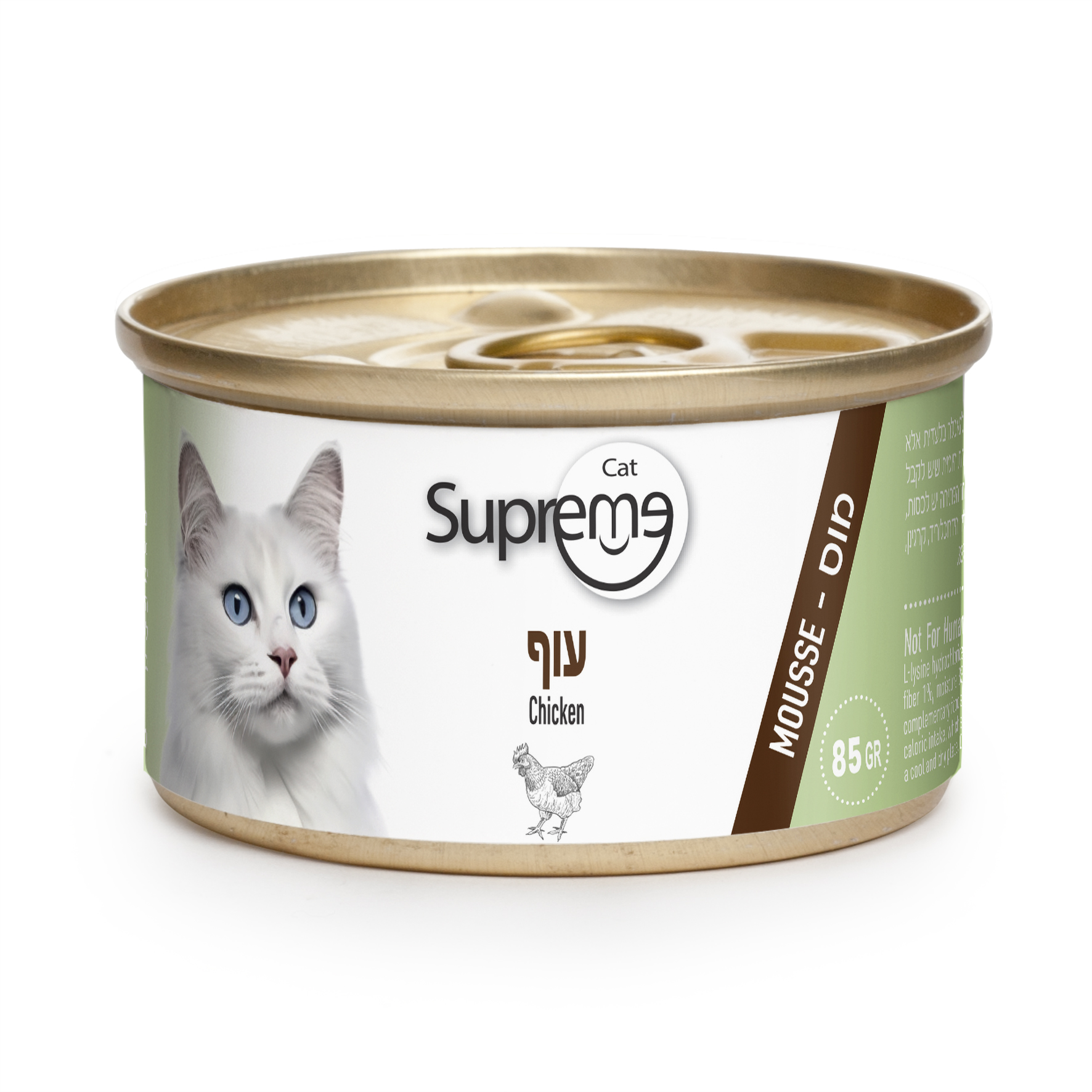 סופרים מעדן מוס עוף 85 גרם