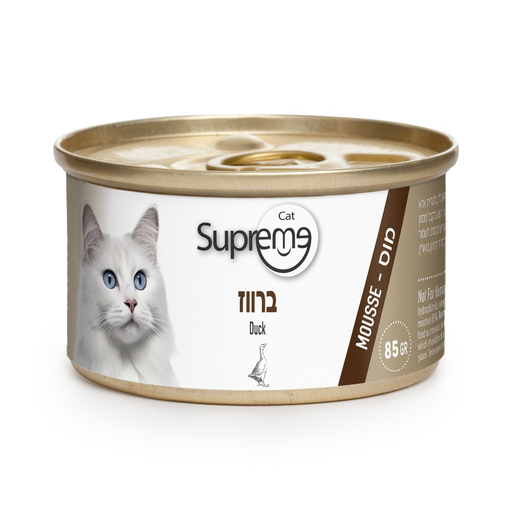 סופרים מעדן מוס ברווז 85 גרם