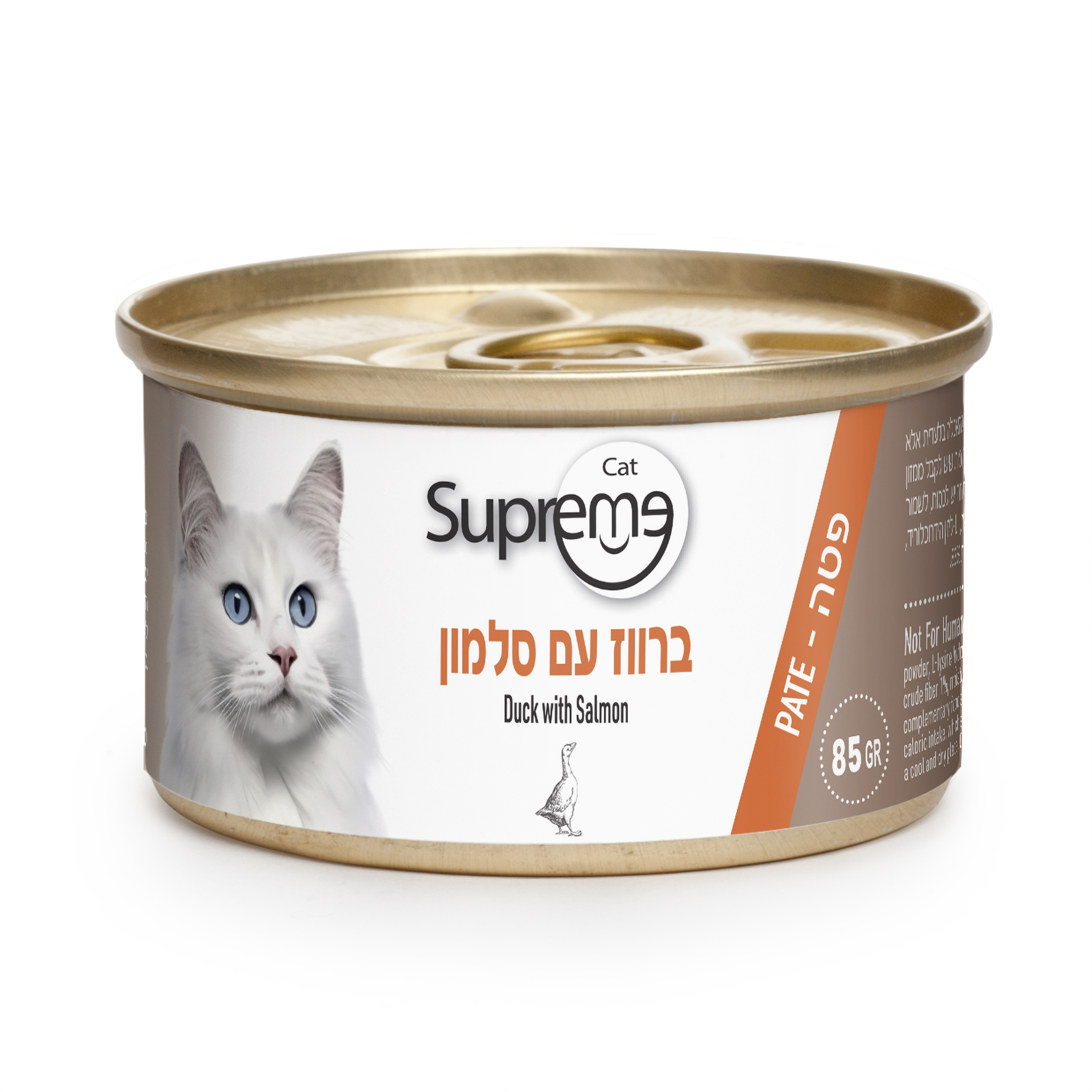 סופרים מעדן פטה ברווז עם סלמון 85 גרם