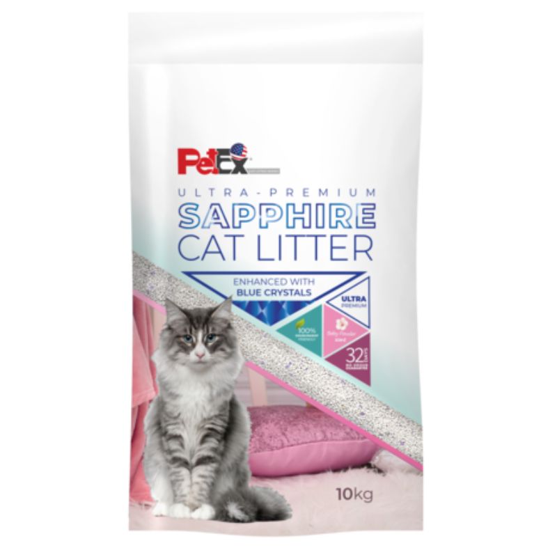 פטקס חול ספיר 10 קג בריח טלק ורוד