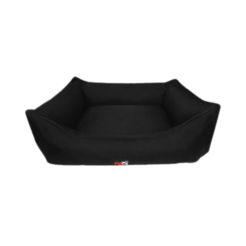 פטקס מיטת לאונגר שחורה 90