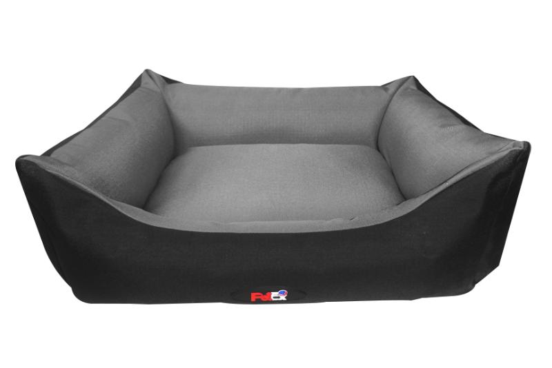 פטקס מיטת לאונגר אפורה 90