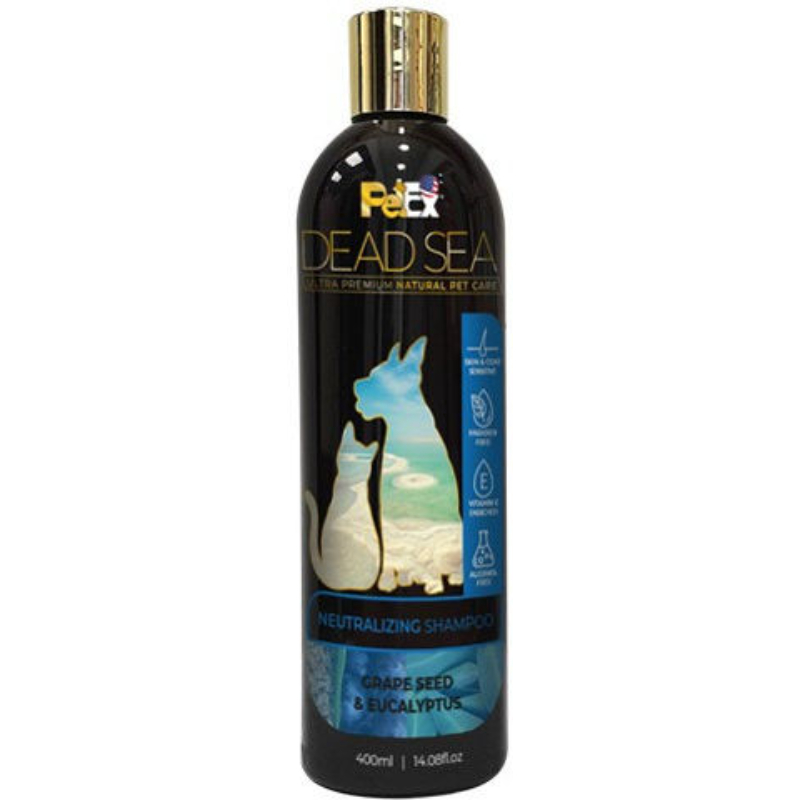 פטקס שמפו ים המלח מנטרל ריחות 400 מ"ל